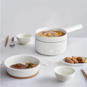 Olayks Split Type Electric Cooker 1.8L Portable Multifunctional Home Kitchen Appliances For Office Dormitory 220V-240V